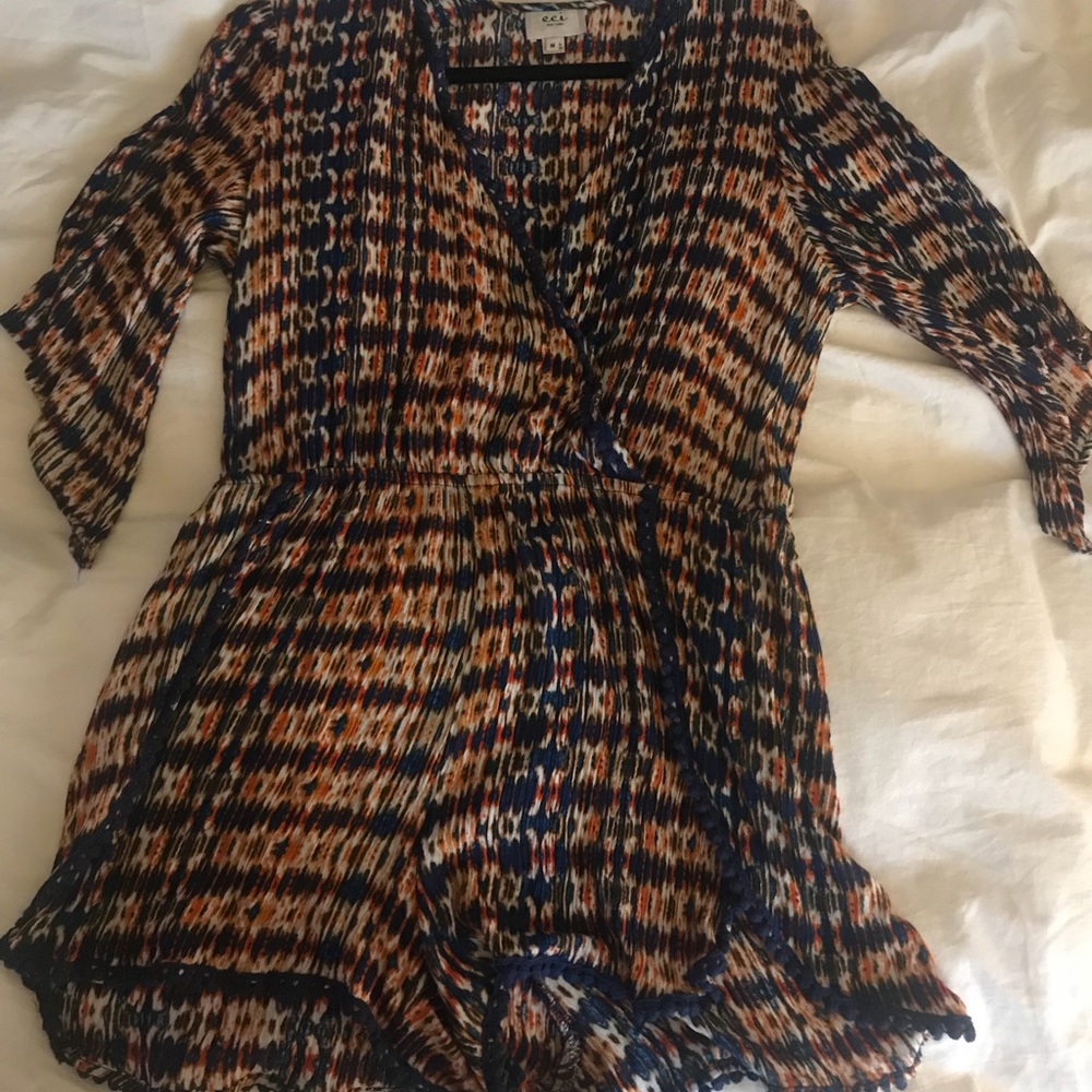 Multicolored Romper